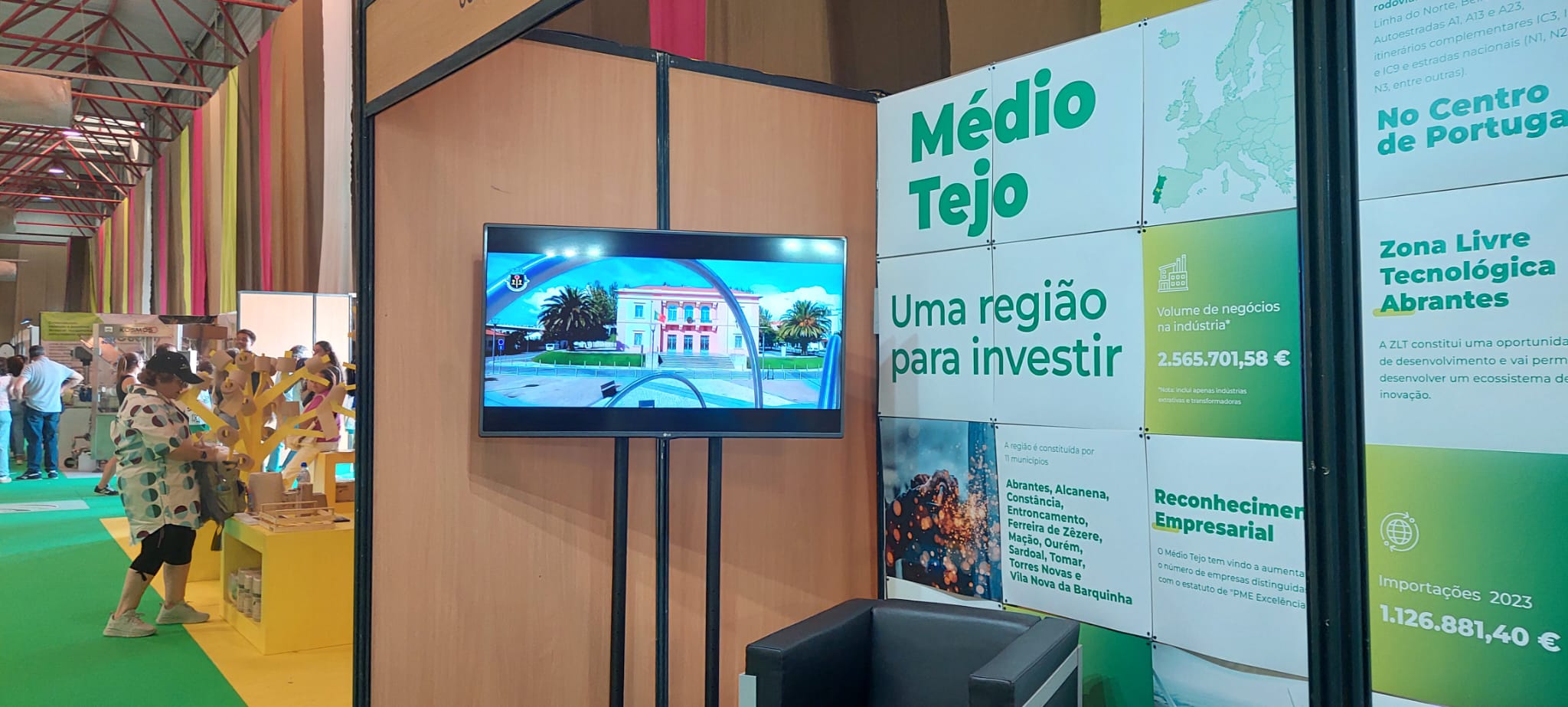 Entroncamento marcou presença na 36ª FERSANT - Feira Empresarial da Região de Santarém